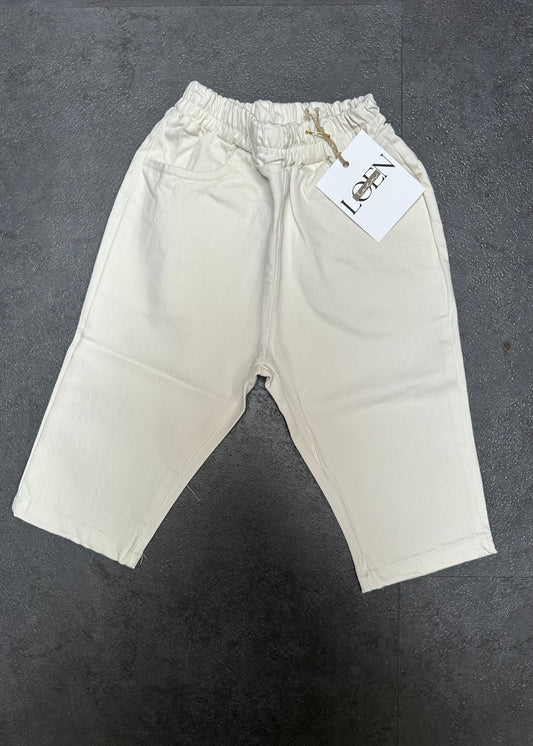 Crème pants