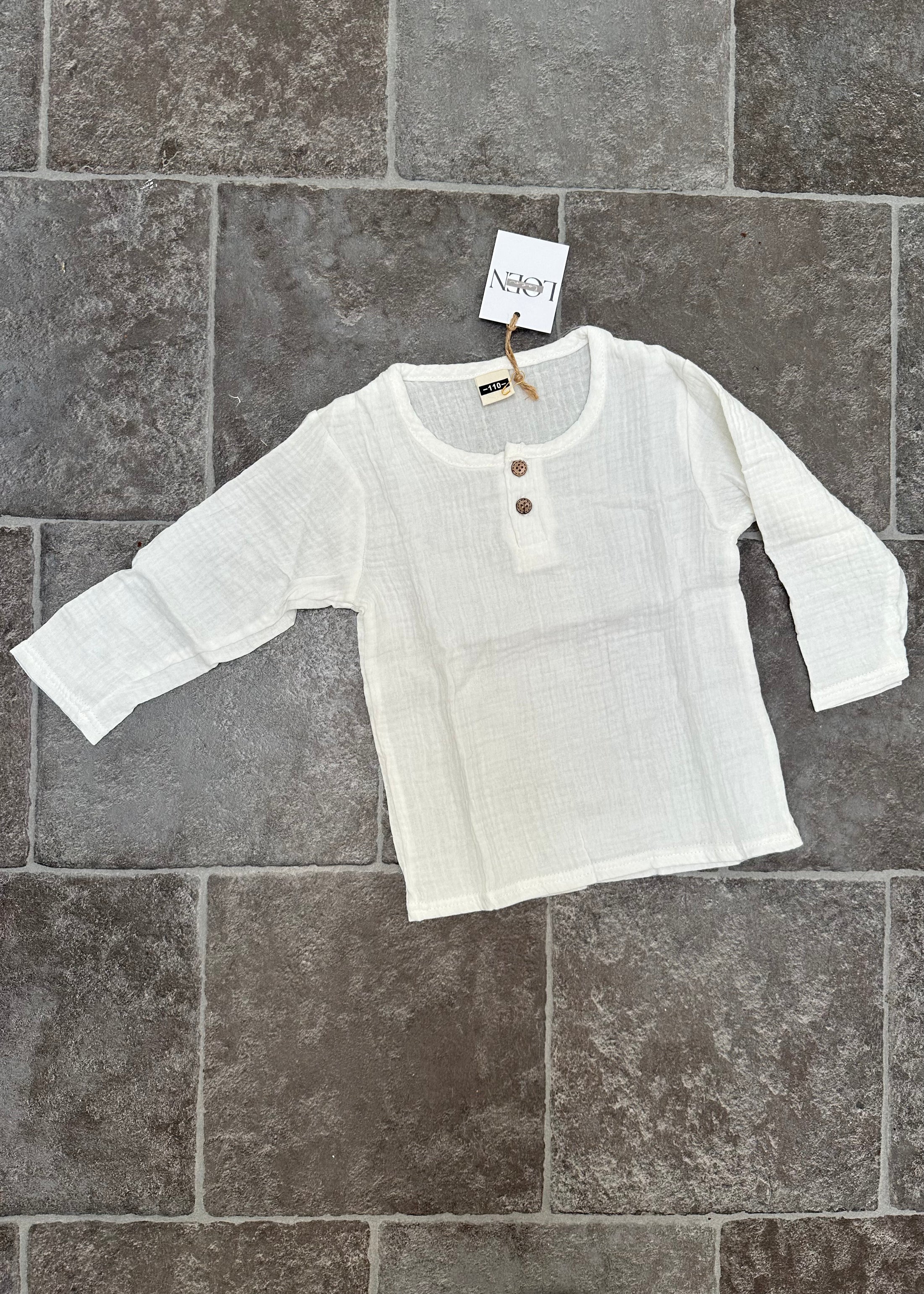 Blanco tetra blouse