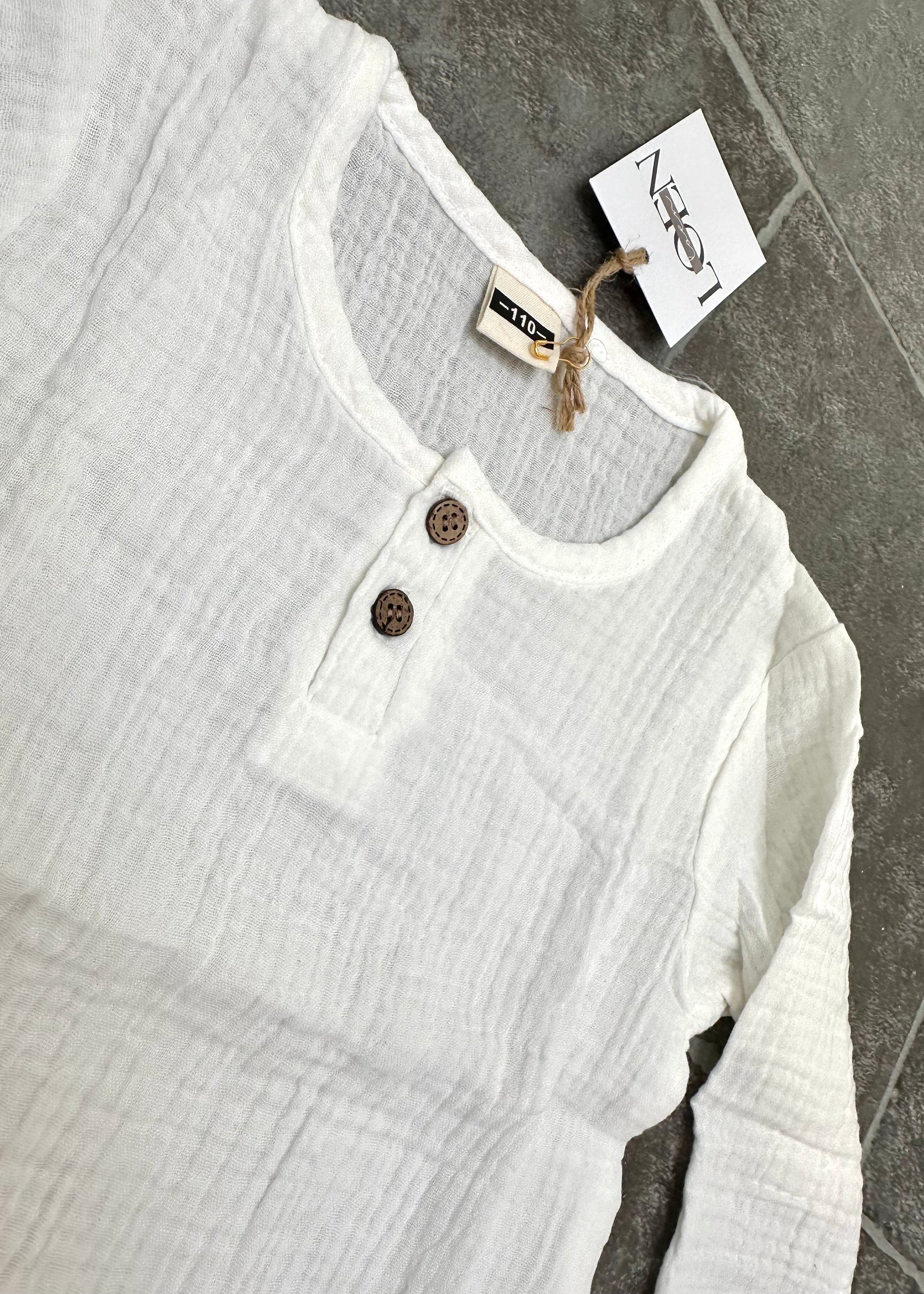 Blanco tetra blouse